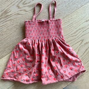 Oeuf Tomato Print Dress 12m